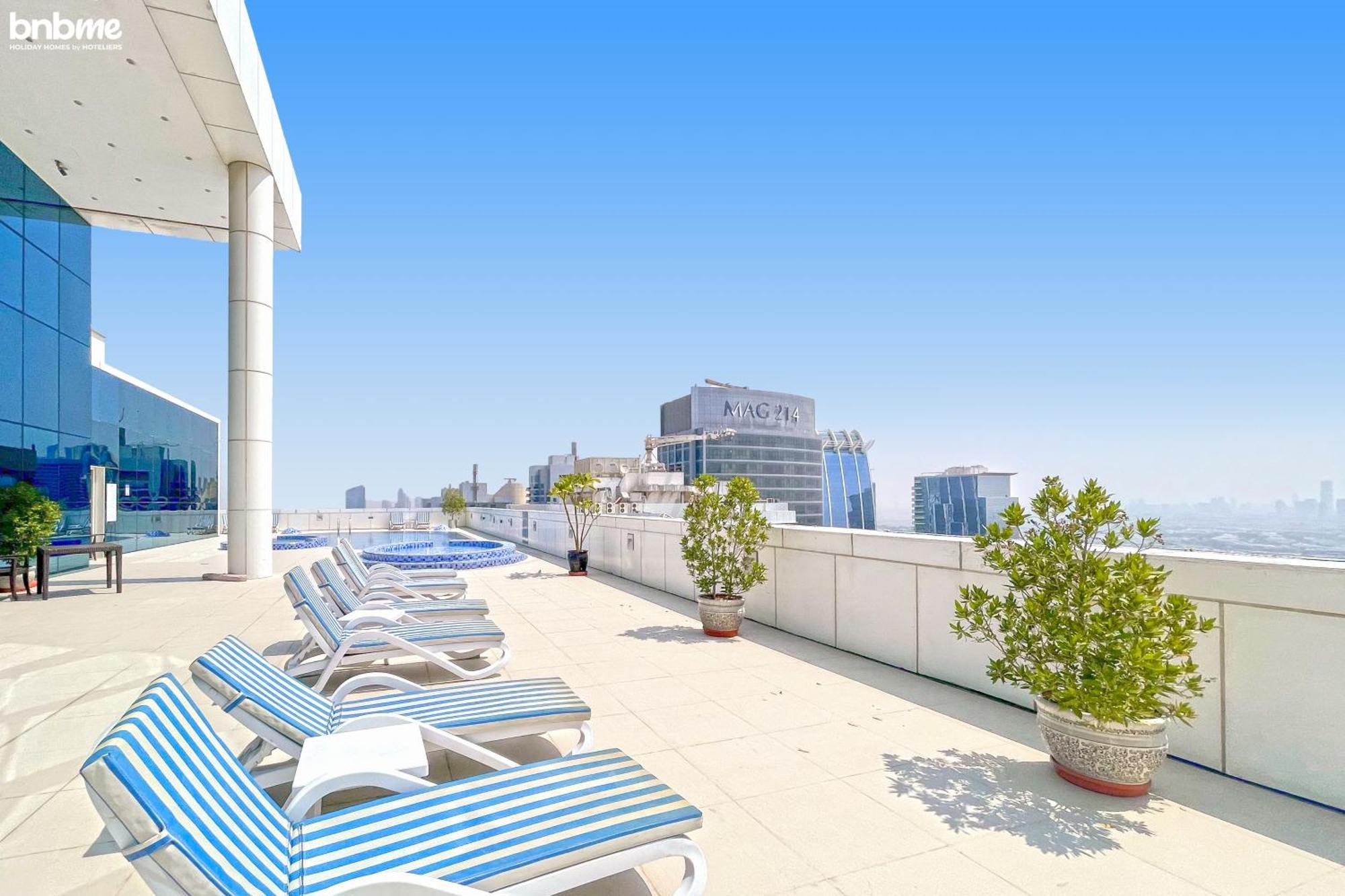 Bnbmehomes - Saba Tower Dubaj Zewnętrze zdjęcie